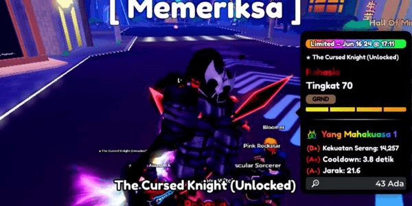 Gambar Product The Cursed Knight evo (Almighty - Good Stats)