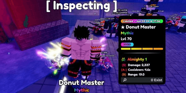Gambar Product Donut Master Shiny evo (Almighty - Good Stats)