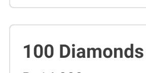 Gambar Product 100 Diamonds