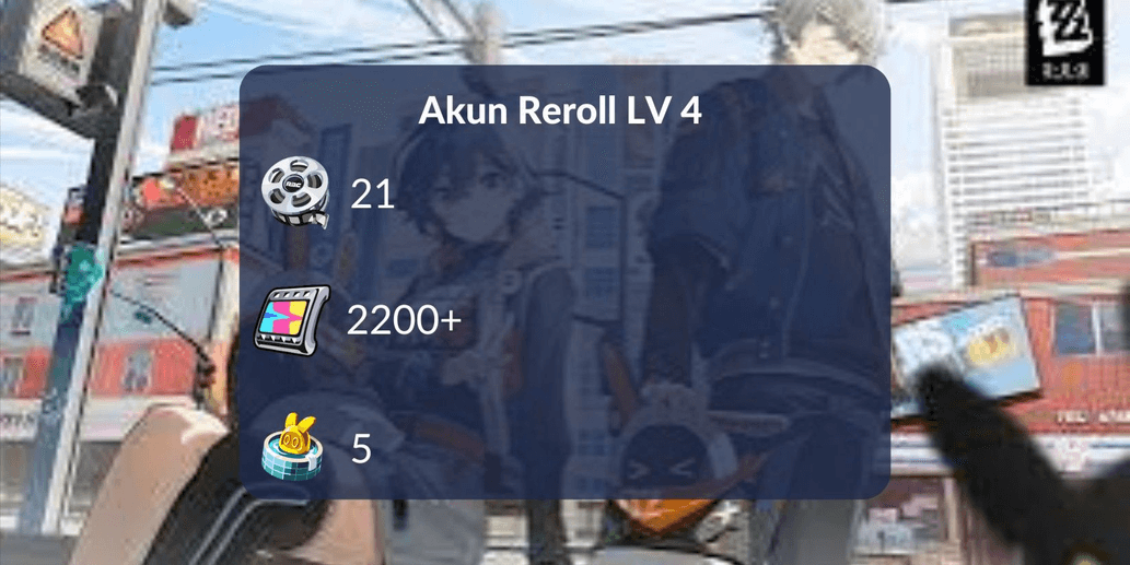 Buy Account Akun Reroll Siap Gacha Zenless Zone Zero 2872603 itemku