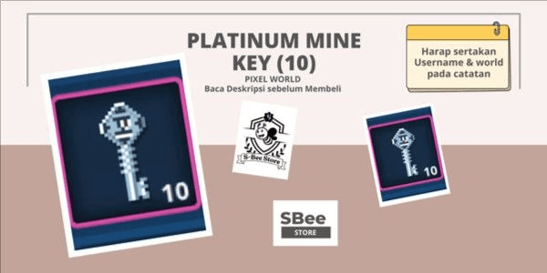 Gambar Product Platinum Mine Key