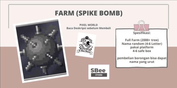 Gambar Product Full farm (Spike Bomb)