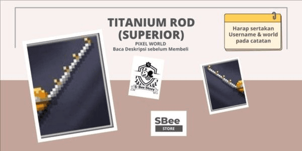 Gambar Product Titanium Rod (Superior)