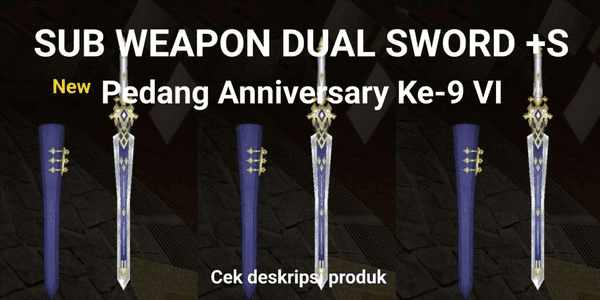 Gambar Product SUB WEAPON DUAL SWORD