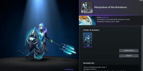 Gambar Product Martyrdom of the Brineborn (Naga Siren Set) Crownfall Collector Cache 2024