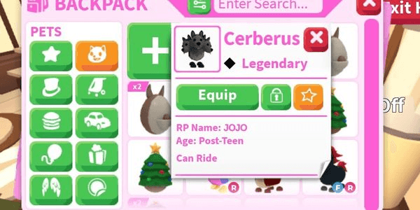 Gambar Product Cerberus R (Pet Adopt Me)
