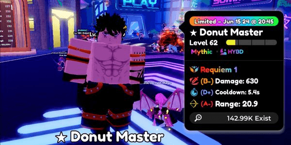 Gambar Product REQUIEM DONUT KING (KATAKURI) EVO+LEVEL51