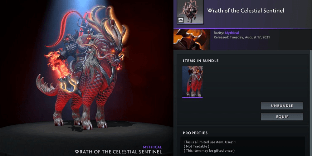 Beli Item Gift Wrath of the Celestial Sentinel (Chaos Knight Set ...