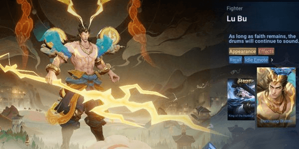 Gambar Product Skin Legend Lubu Dunhuang Drums