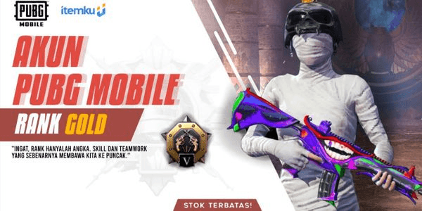 Gambar Product AKUN PUBG MOBILE - RANK GOLD