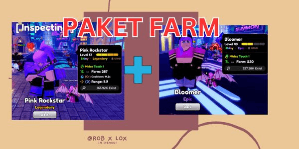 Gambar Product MIDAS TOUCH PINK ROCKSTAR (BOCCHI) + BLOOMY (BULMA)