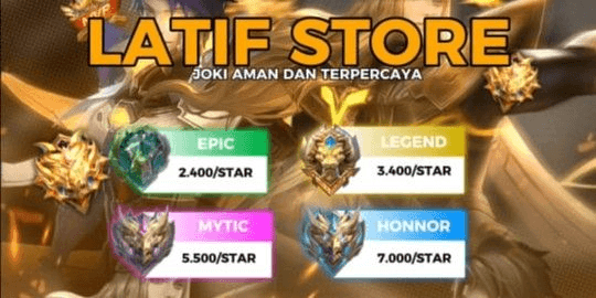 Gambar Product Mythic Per Bintang