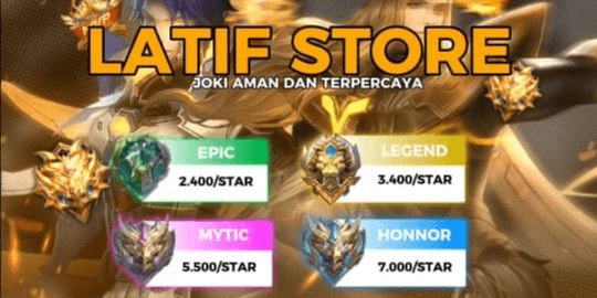 Gambar Product Mythic Honor Per Bintang