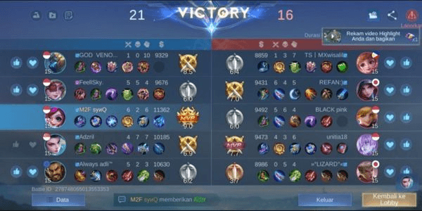 Gambar Product Paket Rank Epic 2-Mythic 1