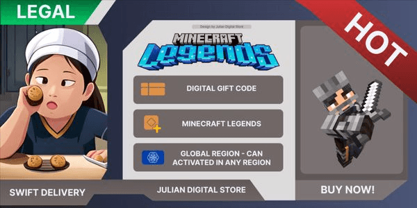 Gambar Product Minecraft Legends