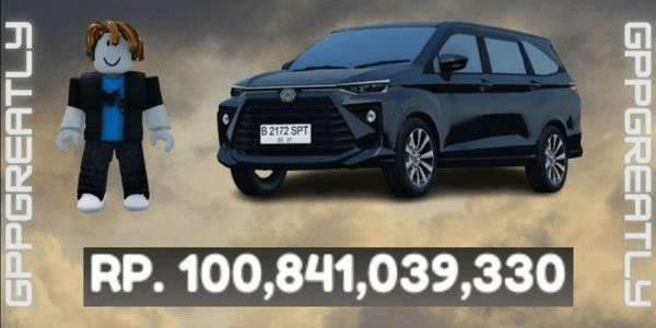 Gambar Product Akun CDID (Car Driving Indonesia) uang 100 Miliar