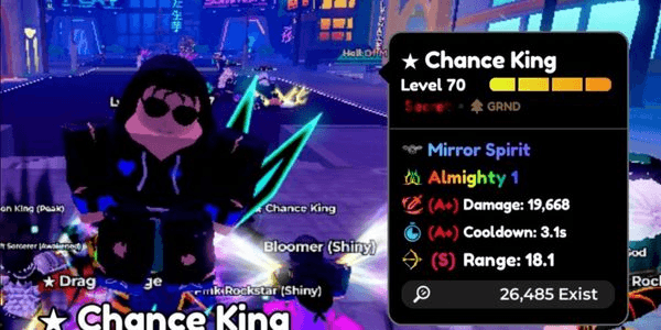 Gambar Product CHANCE KING ALMIGHTY (HAKARI) (GOOD STATS )