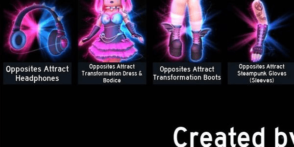 Gambar Product Opposites Attract Set || Royale High || Heavens Gate
