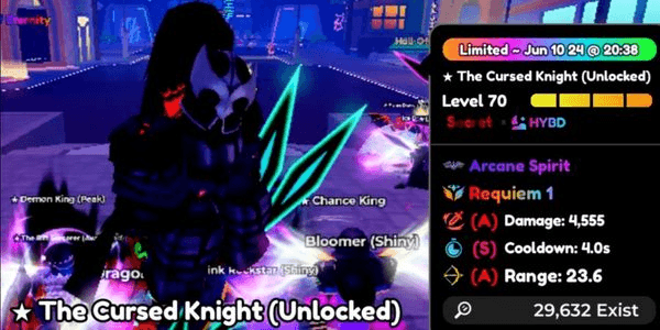 Gambar Product THE CURSED KNIGHT REQUIEM (IGRIS) (GOOD STATS )