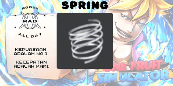 SPRING PERMANENT-ONE FRUIT SIMULATOR