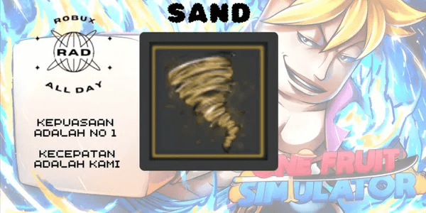 PERMANENT SAND- ONE FRUIT SIMULATOR