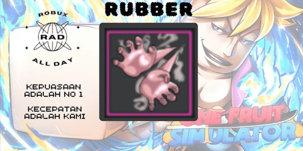 Gambar Product RUBBER PERMANENT-ONE FRUIT SIMULATOR