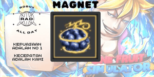 PERMANENT MAGNET- ONE FRUIT SIMULATOR