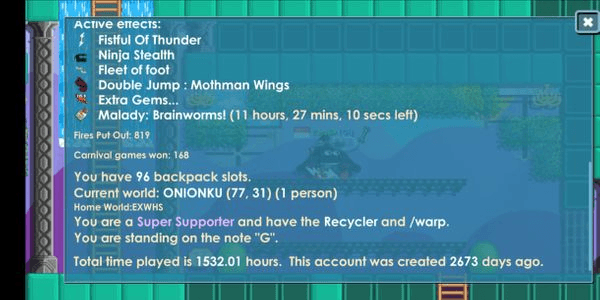 Gambar Product Cheap 7 YEAR OLD accounts Mothman Wing, Zeus, Super Supporter, Ances red MAX, (Bonus World & Items)