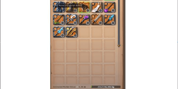 Gambar Product "Bundle LootTab T6+ (Estimated 1M silver)"