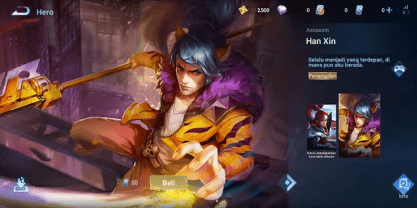 Han Xin's Street Boss Skin