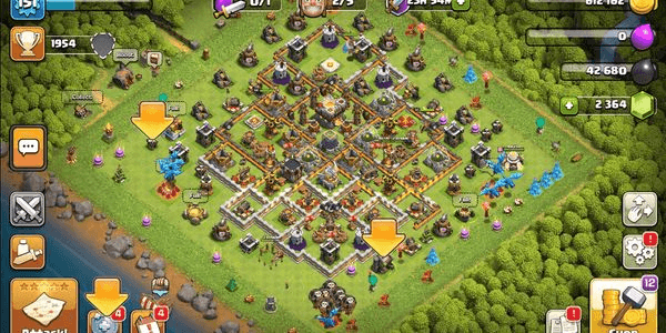 Gambar Product ANDROID / IOS - TH11 - KING 30-50 QUEEN 30-50 WARDEN 10-20 / WALL BAGUS / TROOPS BAGUS / DEFENSE BAGUS / MURAH BANGET