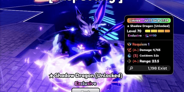 Gambar Product Shadow Dragon Requiem | Anime Defenders