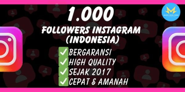 Gambar Product 1000 Followers Instagram (Indonesia)