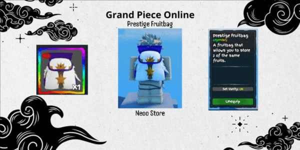 Beli Item Prestige Fruitbag (PBag) | Grand Piece Online (GPO) Roblox ...