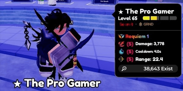 Gambar Product The Pro Gamer "SJW" (Requiem) Perfect Stats