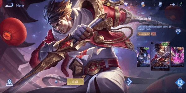 Skin Spring's Renewal (Musashi)