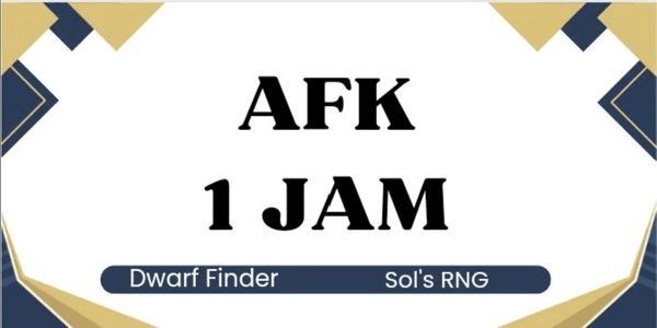 Gambar Product AFK - 1 jam