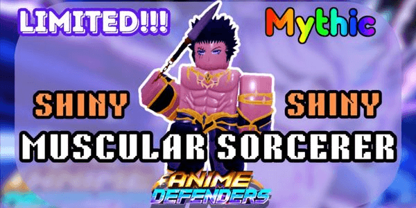 Gambar Product Muscular Sorcerer | Toji Fushiguro | Shiny | Mythical Units | New!!! | Anime Defenders | RBL
