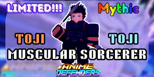 Gambar Product Muscular Sorcerer | Toji Fushiguro | Mythical Units | New!!! | Anime Defenders | RBL