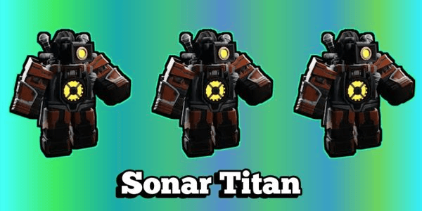 Gambar Product Sonar Titan-Skibidi tower defense