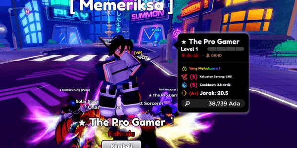 Gambar Product Almighty The Pro gamer stat SSA+