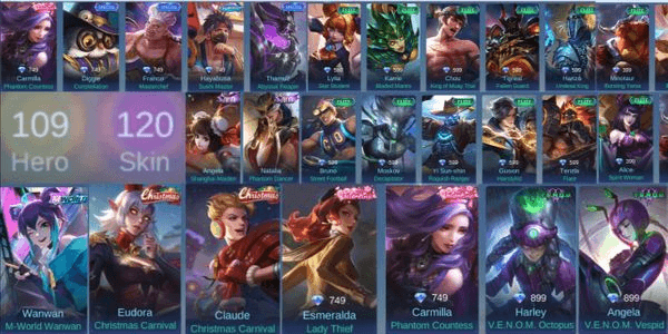 Gambar Product CHEAP SEMI SULTAN ACCOUNT AND MAX EMBLEM