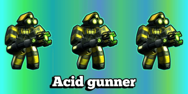 Gambar Product Acid Gunner-Skibidi tower defense