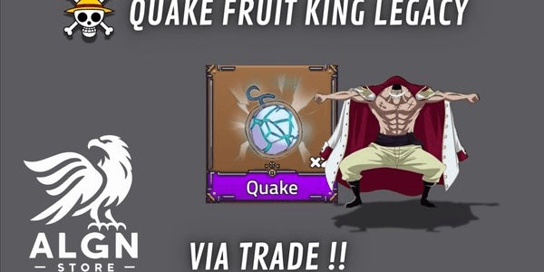 Gambar Product QUAKE FRUIT KING LEGACY / GURA GURA NO MI [MUST READ DESCRIPTION]