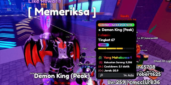 Gambar Product Demon king almighty