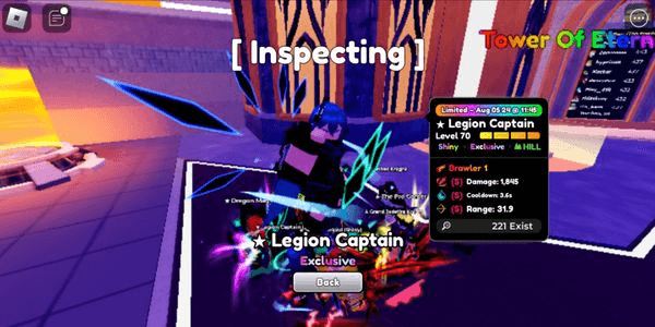 Gambar Product Shiny Legion Captain (Evo) Stats (SSS)
