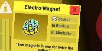 Gambar Product Bee Swarm Simulator Electro Magnet Sticker Via Trade