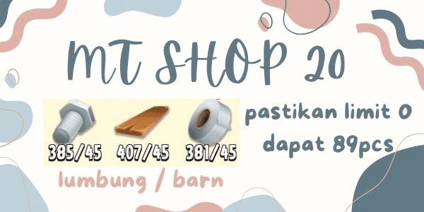 Gambar Product barn package 89pcs