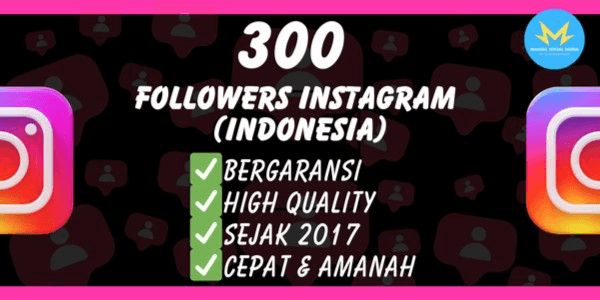 Gambar Product 300 Followers Instagram