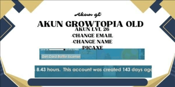 Gambar Product Level 26 account